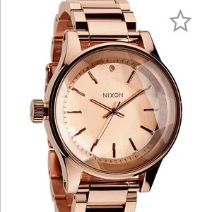 NEW In Box - Nixon Facet Rose Gold Watch